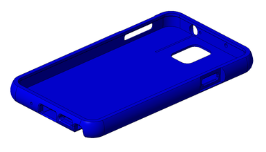 nota 3 borda arredondada caso pinshape mostrar imprime 3d print model - Mito3D
