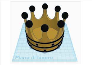 king pinshape 3d print model - Mito3D