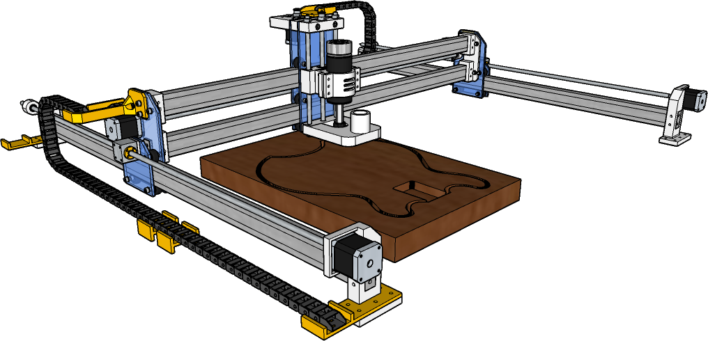 3dcnc Maschine Pinshape 3d Drucken Laser schneiden CNC Fräsen 3D print model - Mito3D