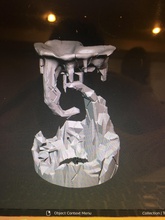 schwebend Insel Brunnen Pinshape hohe Qualität cr 10s pro Desktop Möbel Wasserpumpe drucken stl Garten Designs geprüft Kunst 3d print model - Mito3D