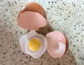 huevo miniaturas frito huevos forma alfiler accesorio cocina Conocedor gourmet comida 3d print model - Mito3D