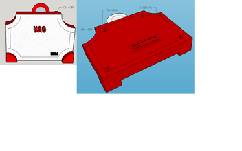 llavero forma spillo kers 3d print model - Mito3D