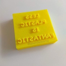 plastic fantastic pinshape stamp soapstamps soap 3d print model - Mito3D