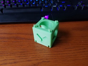 qm marmo interruttore cubo forma spillo commutazione cubi giocattoli quirkymojo marmi biglie 3d print model - Mito3D