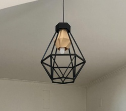 Flavi Lamba iğne şekli abajur ışık lamba tabanı gövdesi gölgeler Lampada 3d print model - Mito3D