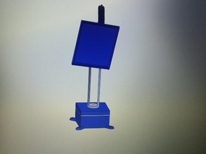 solar rastreador forma alfiler servo motor doble hacha arduino solartrack 3d print model - Mito3D