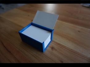 iş kart Kulp destek iğne şekli kartvizit sahipleri 3d print model - Mito3D