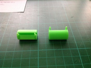 toyota ace air vent knob replacement pinshape van 3d print model - Mito3D