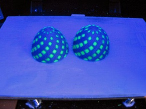 atravesada huevo prueba pinshape vacaciones pascua personalizado 3d print model - Mito3D