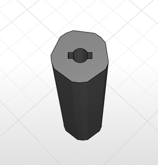 handle screwdriver pinshape 3D print model - Mito3D