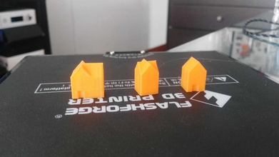 maison forme d'épingle pack maquette casapack 3d print model - Mito3D