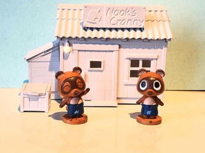 animal crossing horizons timmy & tommy pinshape nintendoswitch miniatures- animal-crossing 3d print model - Mito3D