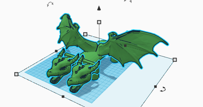 atrius god fates pinshape mutant dragon 3d print model - Mito3D