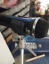 microfone suporte alfinete 3d print model - Mito3D