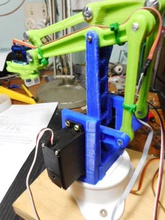 eezybotarm 15 alfinete robótico 3d print model - Mito3D