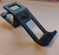 steam controller deskmount 35 mm pinshape game holder 3d print model - Mito3D