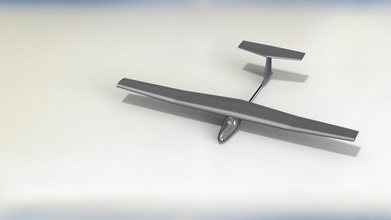 minyatür planör pinshape oyuncaklar oyunlar uçak 3d print model - Mito3D