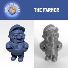 farmer makers series pinshape free models miniatures desktop-toy desk toys avatar character 3d print model - Mito3D