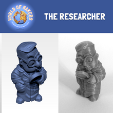 pesquisador tomadores série pinshape miniaturas ambiente brinquedo secretária avatar modelo personagem 3d print model - Mito3D