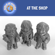 shop collection makers series pinshape collectable miniatures 3d print model - Mito3D