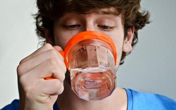 Leben pinshape cup trinken fabshop Glas Griff jam jar Küche pot samuel bernier upcycling 3d print model - Mito3D