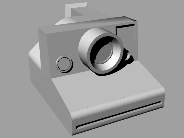 polaroid 1 pinshape 3D print model - Mito3D