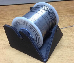 Letzte Lötzinn Spender pinshape lot roll Halter 3d print model - Mito3D