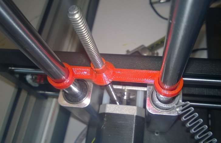 STABILISATOR printrbot simple metal pinshape vibration einfacher 3D print model - Mito3D