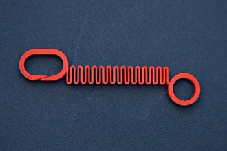 printrbot cable straps pinshape strap metal simple ninjaflex carrier 3d print model - Mito3D
