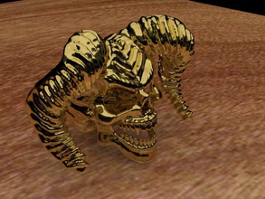 demonic skull pinshape miniature demonic demon skulls skull