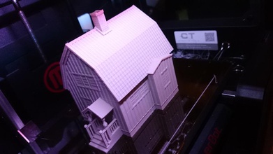 swedish house modelo 1 87 openrailway pinshape trem escala miniatura casa daniel noree prédio barspin 187 3d print model - Mito3D