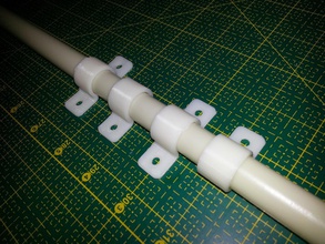 vp tubos kit pinshape tubo topsolid pvc instalação ponta elétrico daniel noree conector cabos suporte barspin 3d print model - Mito3D