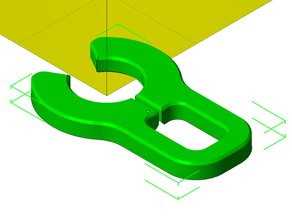 bloqueo clip ptc ajuste e3d pinshape tricklaser rostock bowden 3d print model - Mito3D