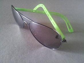 replacement arms sunglasses pinshape shades repair glasses 3d print model - Mito3D