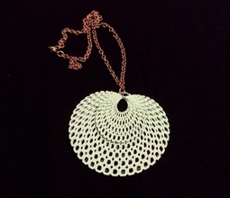 paon pendentif pinshape vornoi pendentifs meshmixer bijoux mode 3d print model - Mito3D