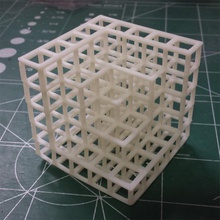 kubische Haufen 5x5 pinshape stack sol lewitt geometrie cube Kunst 3d print model - Mito3D