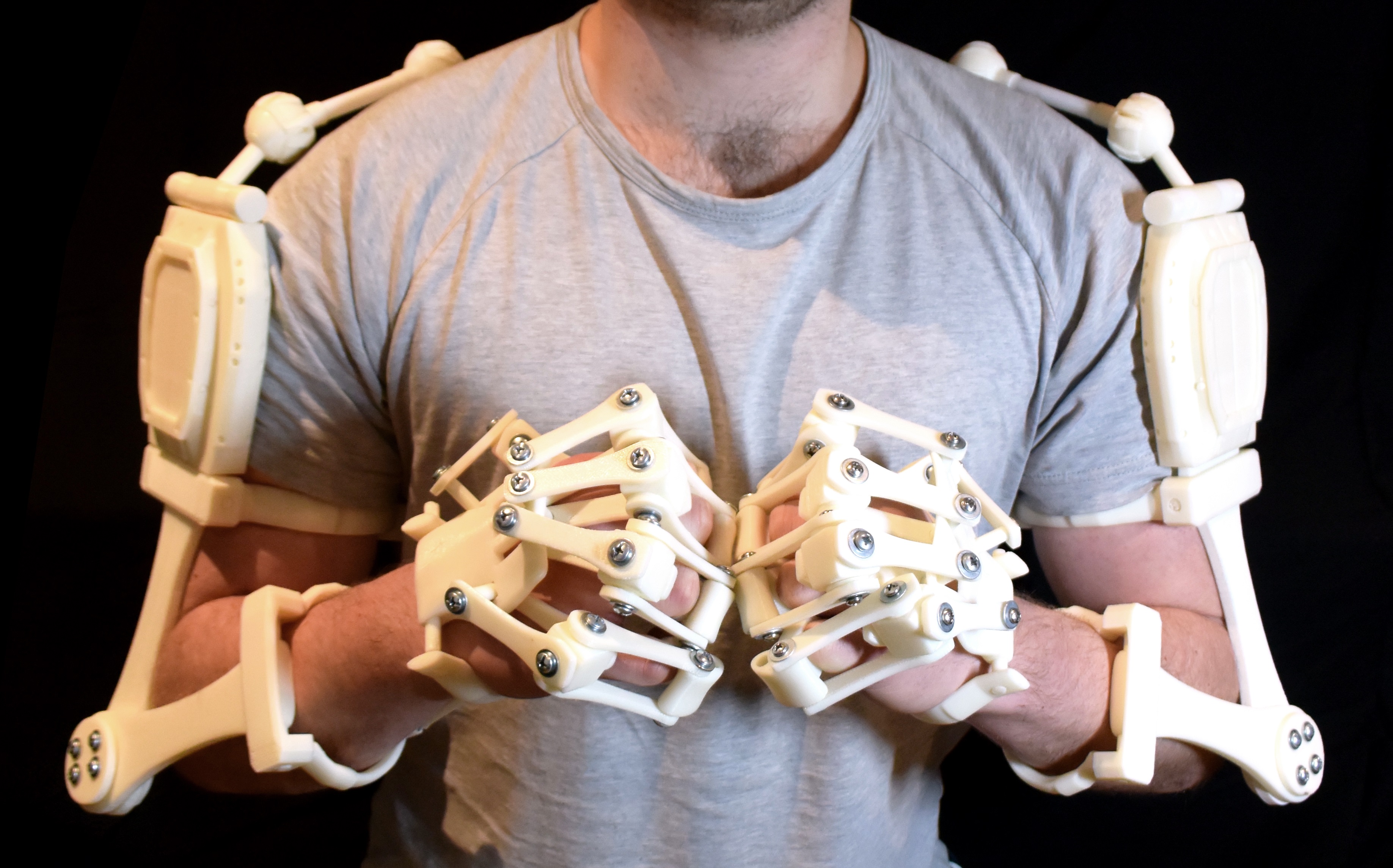 3d printed exoskeleton arms pinshape exoskeleton-arms 3D print model - Mito3D