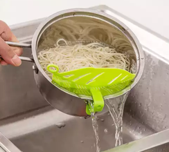 pot edge dewatering pinshape cooking kitchen food 3d print model - Mito3D