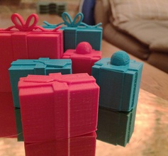regalos navidad pinshape árbol siembra cinta opciones presenta regalo cuadro arco 3d print model - Mito3D