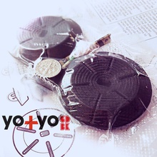 yo+yo urgence yo pinshape yoyo jouet filature spin l'argent kit d'urgence dollar bricolage dime monnaie changement 3d print model - Mito3D