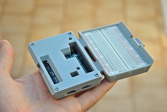 arduino taşınabilir laboratuar durumda pinshape uno breadboard araçlar 3d print model - Mito3D