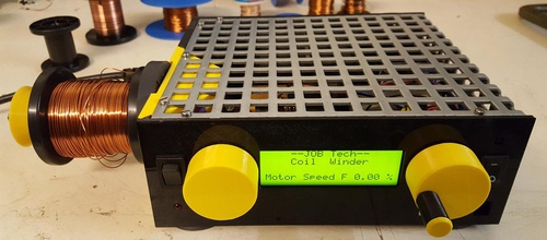 bobina criador máquina alfinete arduino uno bobinadeira 3d print model - Mito3D