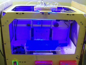 10 light led strip ctc printer pinshape 3d print model - Mito3D