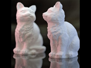adorabili gattini pinshape cuccioli pet gatto kitty minitures felino figa animali domestici carino anatra adorabile cattedrale animale domestico cat gli 3d print model - Mito3D