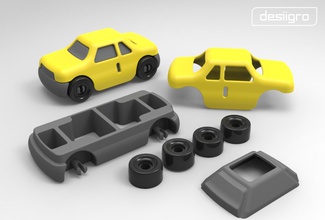 gro uber pinshape Bildungs designer 3d print model - Mito3D