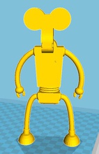 robert pinshape Roboter 3d print model - Mito3D