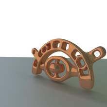 eye pendant pinshape pendants-center-window-focus-spinning-soul-eye 3d print model - Mito3D