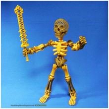 tinkerplay Skelett pinshape Schädel 3d print model - Mito3D