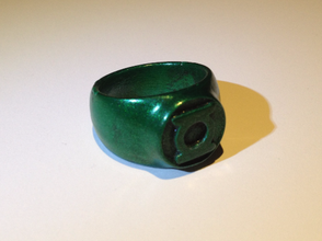 green lantern l'anneau pinshape réplique cosplay geekeries 3d print model - Mito3D