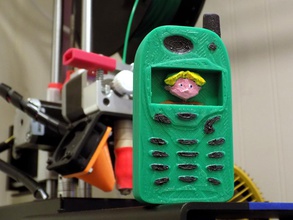 legend zelda themed toy phone pinshape zelda-thelegendofzelda-phone-legend 3d print model - Mito3D